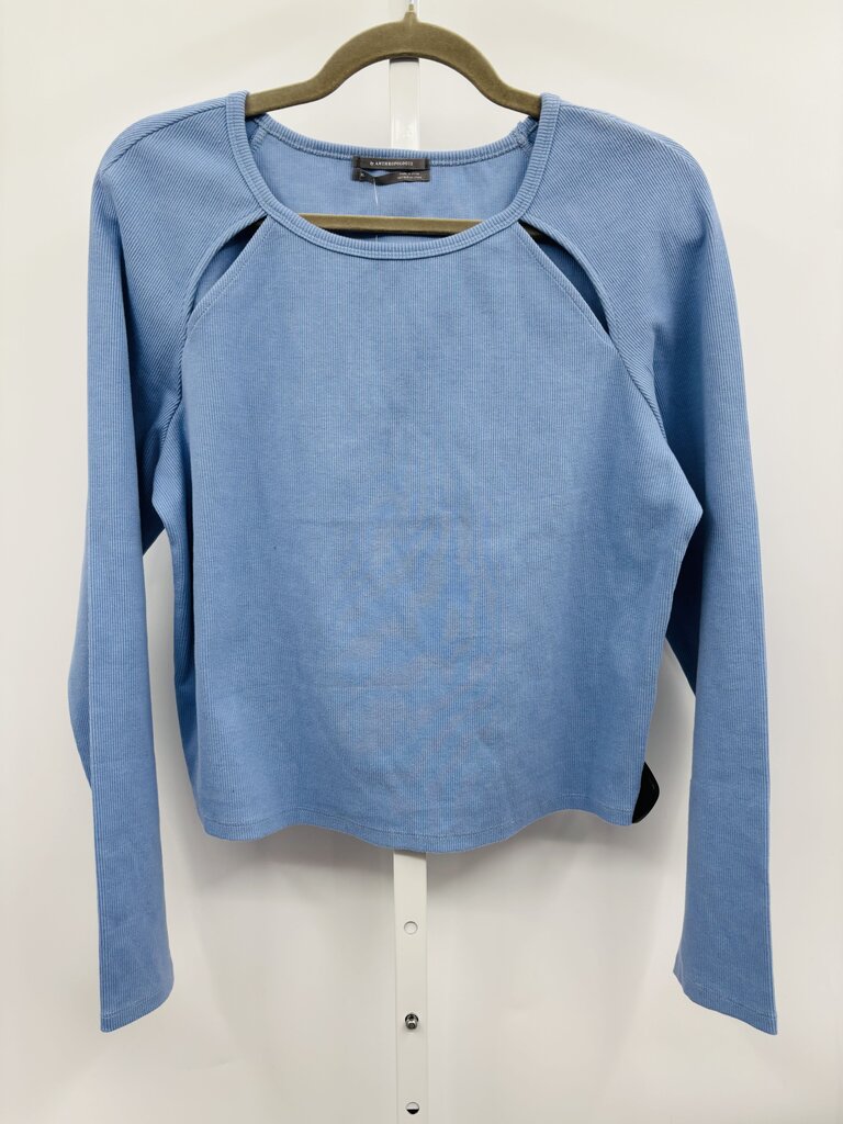 Anthropologie Top Blue XL