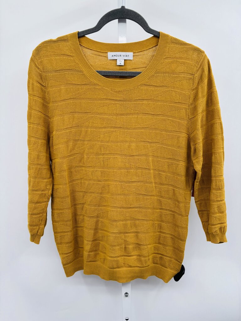 Amour Vert Sweater Yellow M
