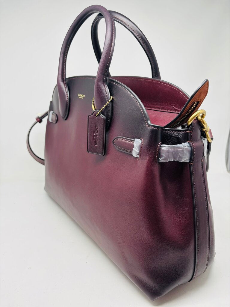 Coach Handbag Burgundy