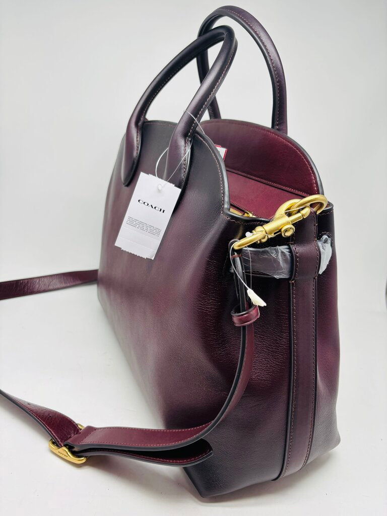 Coach Handbag Burgundy
