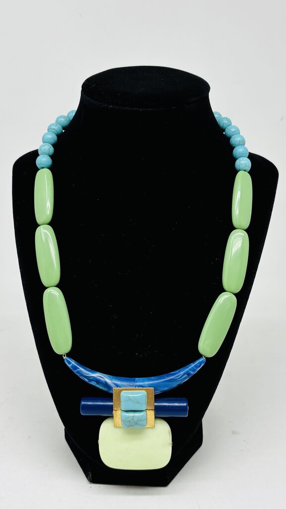 David Aubrey Necklace Green