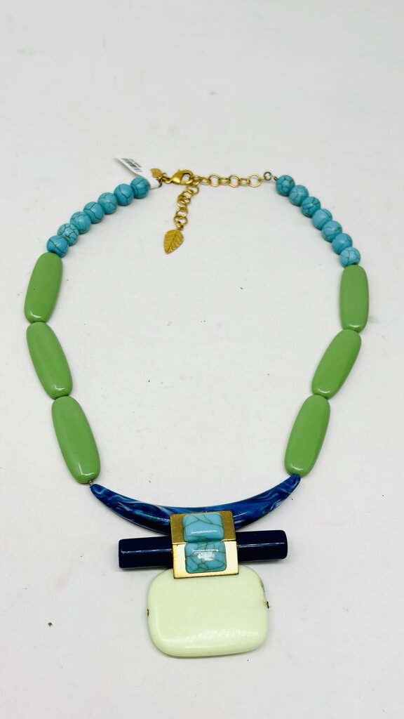 David Aubrey Necklace Green