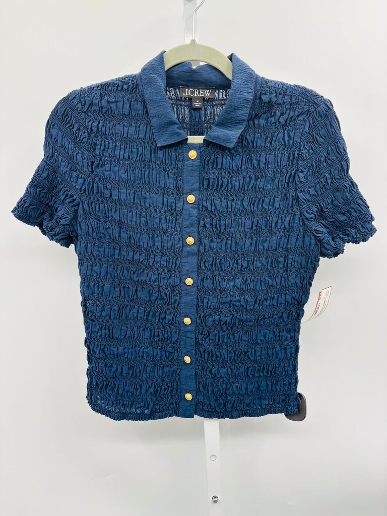 J. Crew Blouse Navy M