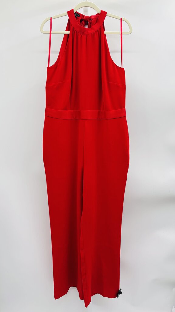 Talbots Jumpsuit Red 14
