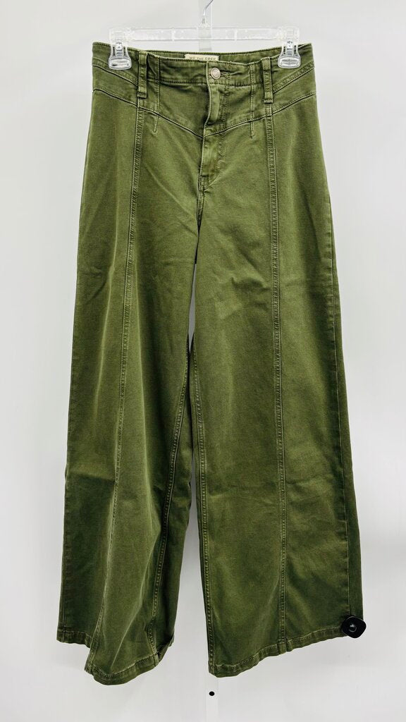 We the Free Jeans Wide Leg Green 6