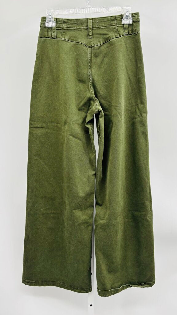 We the Free Jeans Wide Leg Green 6