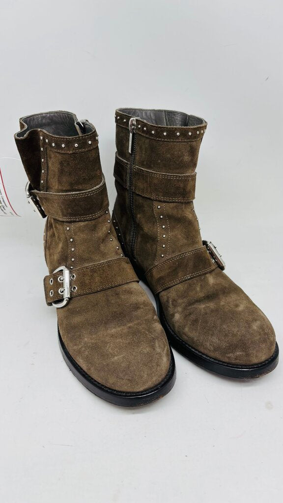Jimmy Choo Ankle Boots Brown 6.5