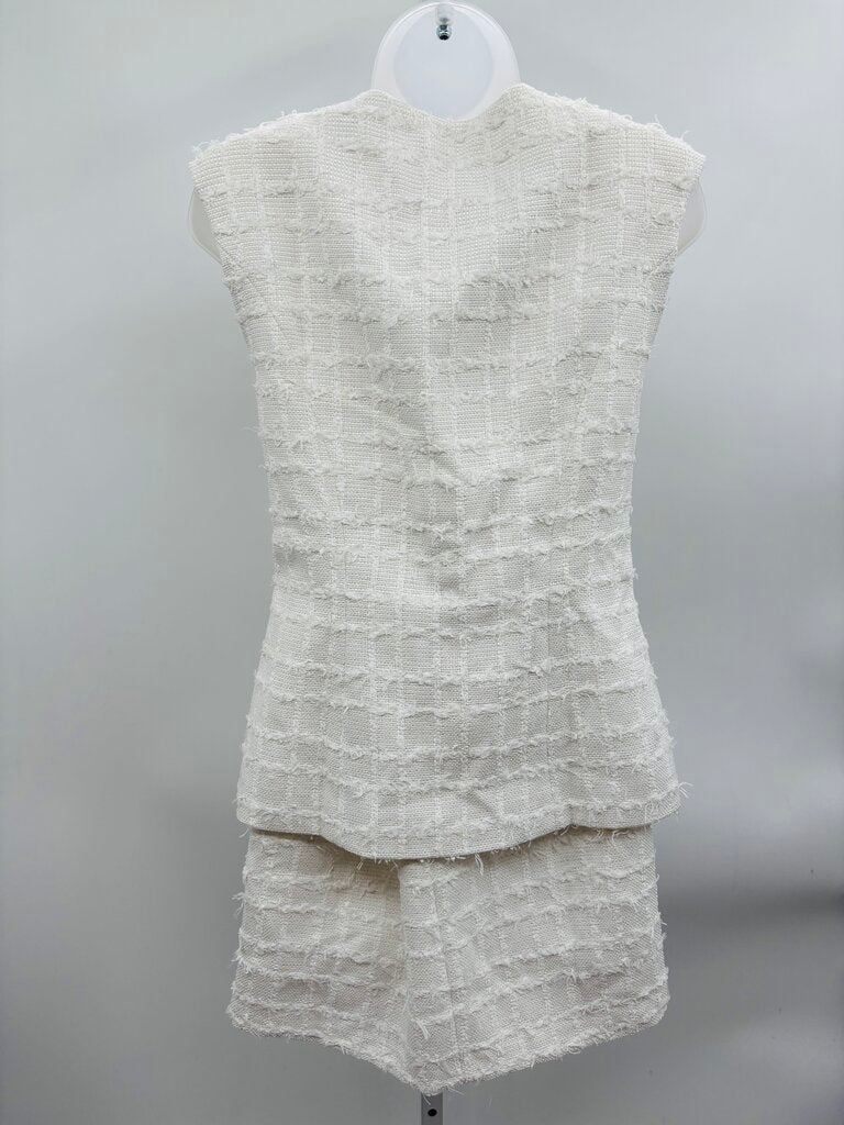Amanda Uprichard Skirt Set White XS