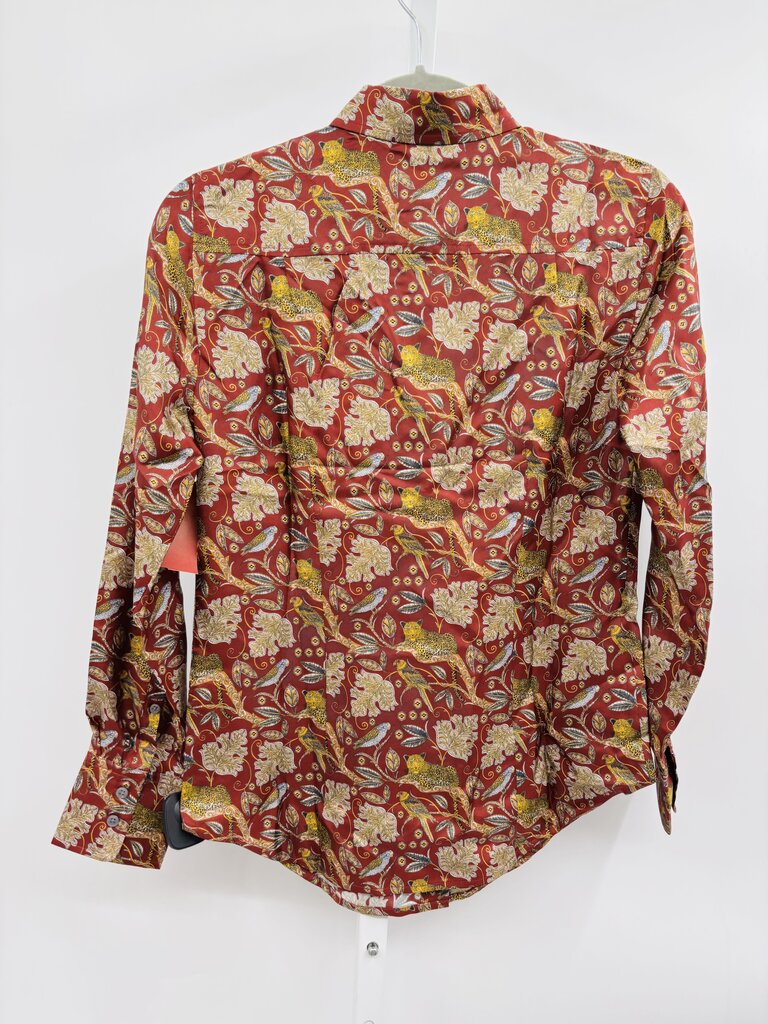 J. Crew Collection Blouse Burgundy 00