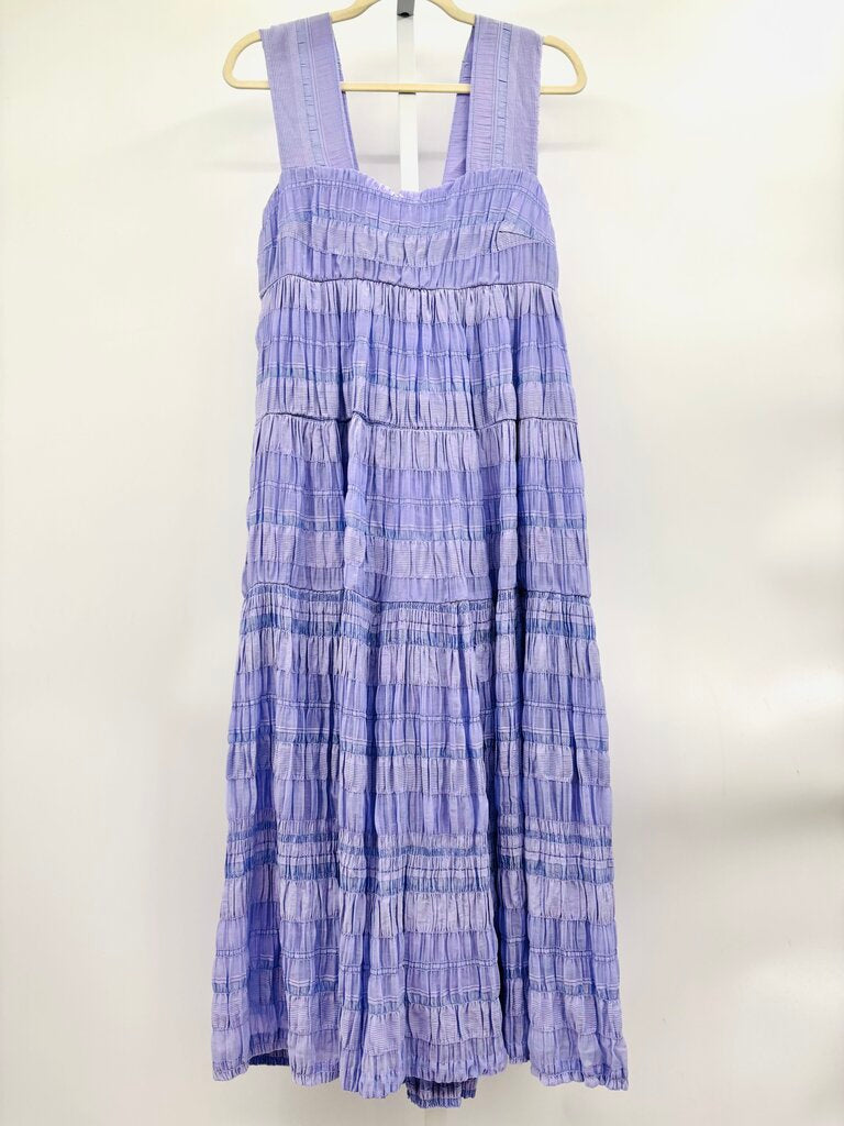 Anthropologie Maxi Dress Purple S
