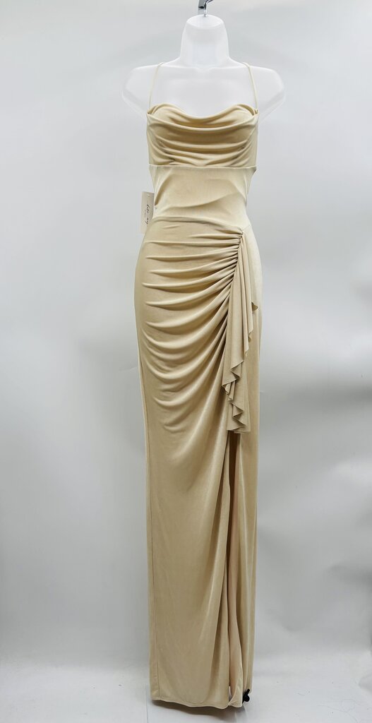 Kate May Formal Dress Beige S