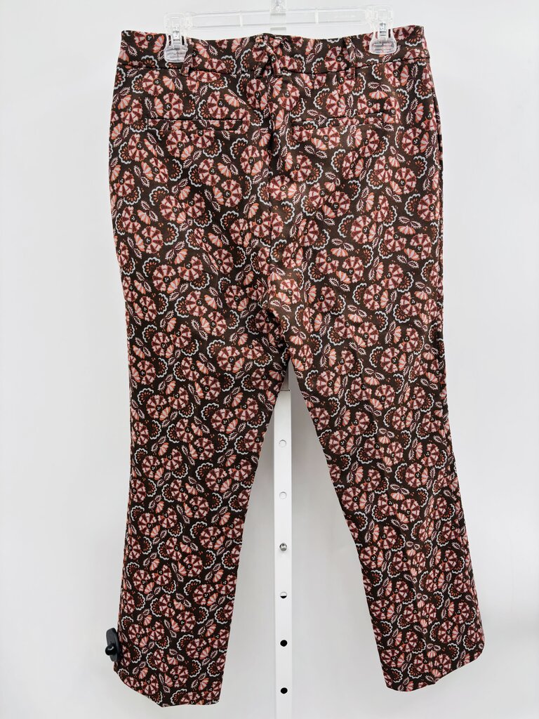 Anthropologie Cropped Pants Brown 10