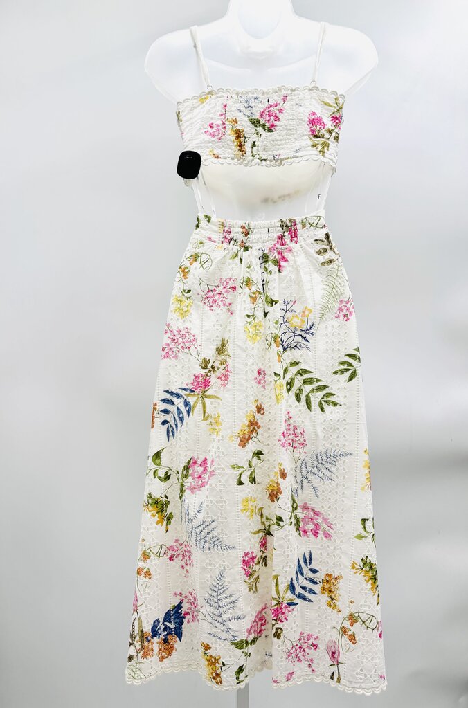 Lulus Skirt Set Whtie S