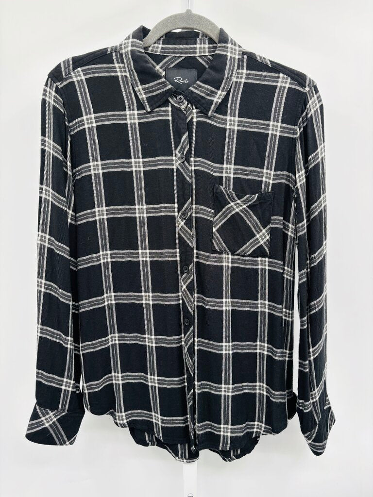 Rails Shirt Black M