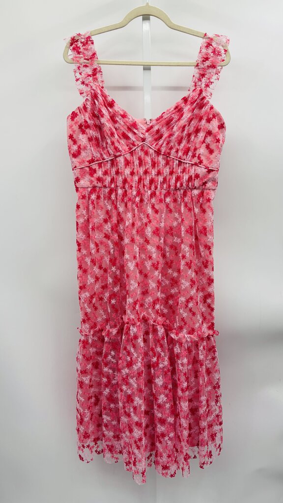 ML: Monique Lhullier Dress Pink 14