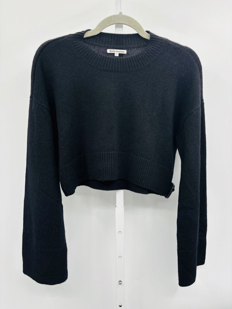 Reformation Sweater Black XS
