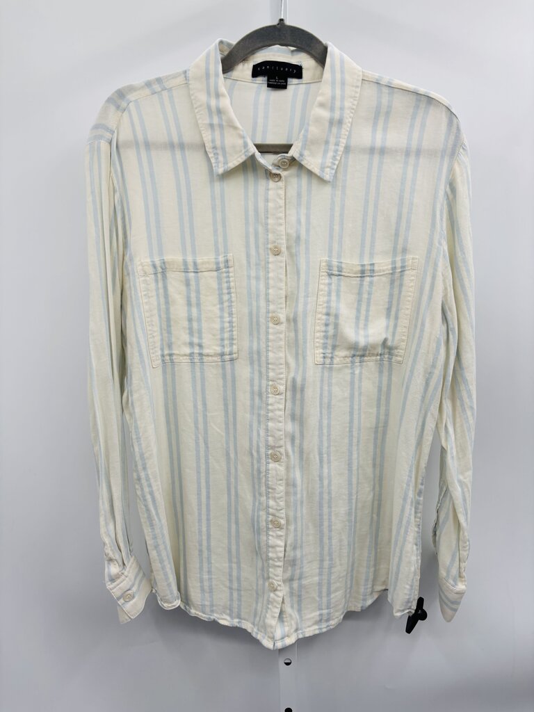 Sanctuary Shirt Blue L