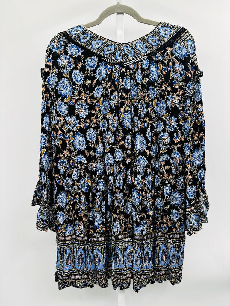 Free People Blouse Blue M