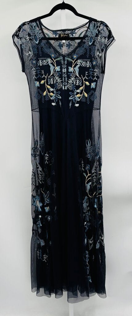 Biya Maxi Dress Navy S
