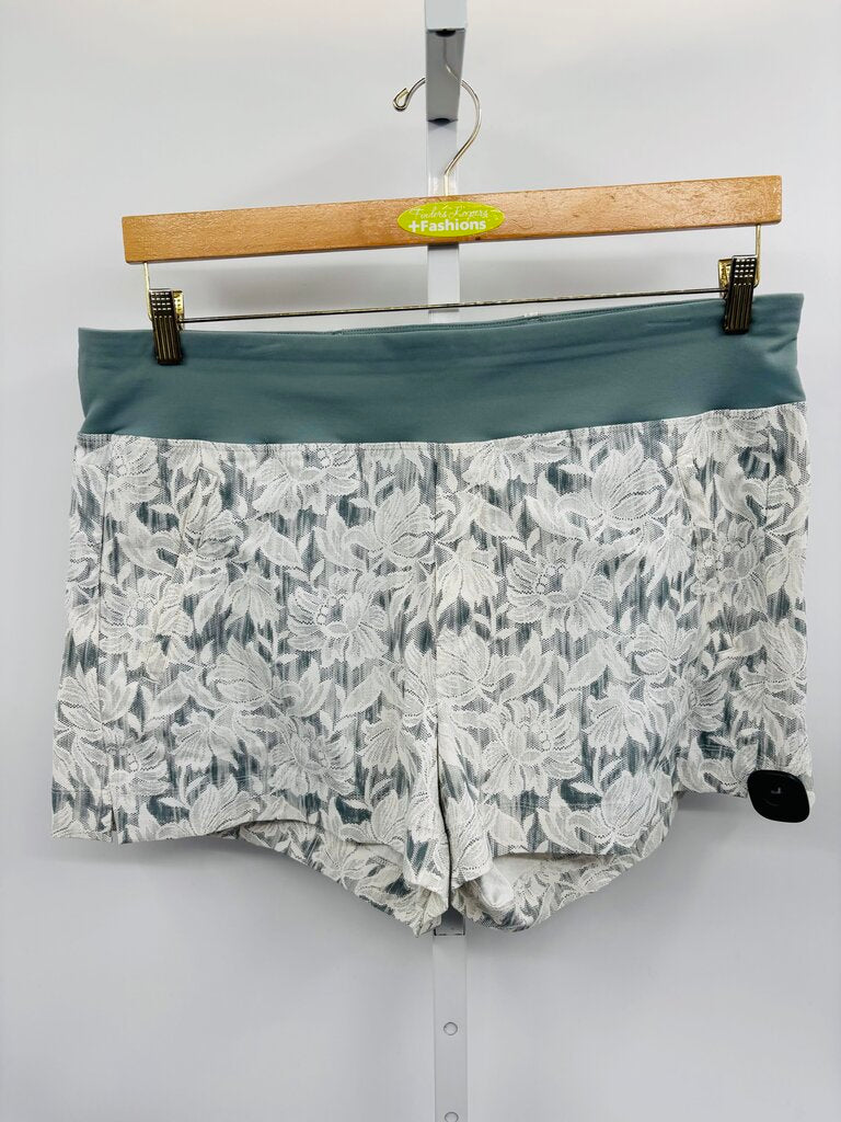 Athleta Active Shorts Green 16