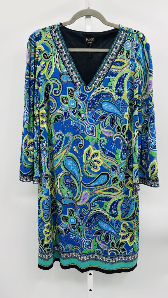 Laundry by Shelli Segal Dress Blue XL
