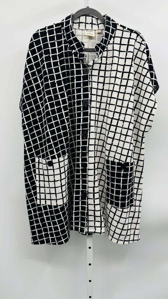 Truth + Style Tunic Plus White 3X