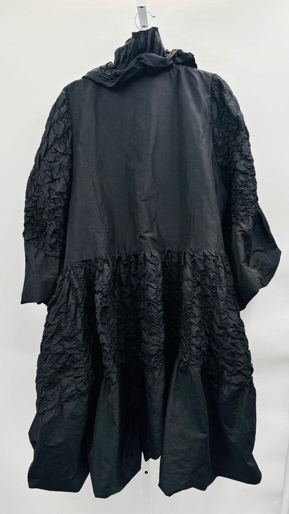 Chez Vouz de France Coat Plus Black 2X