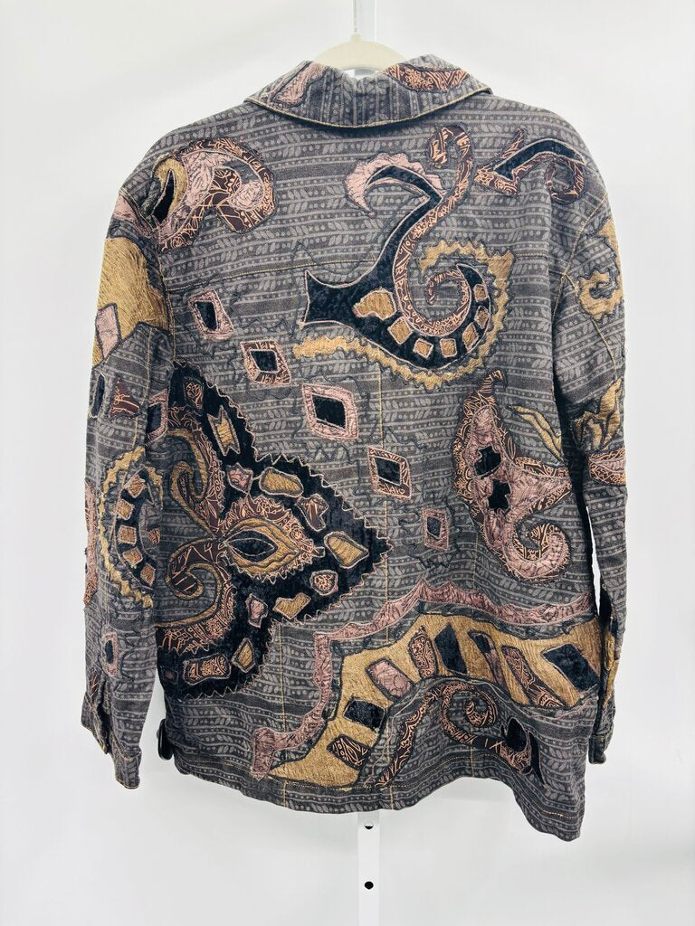 Chico's Jacket Brown XL