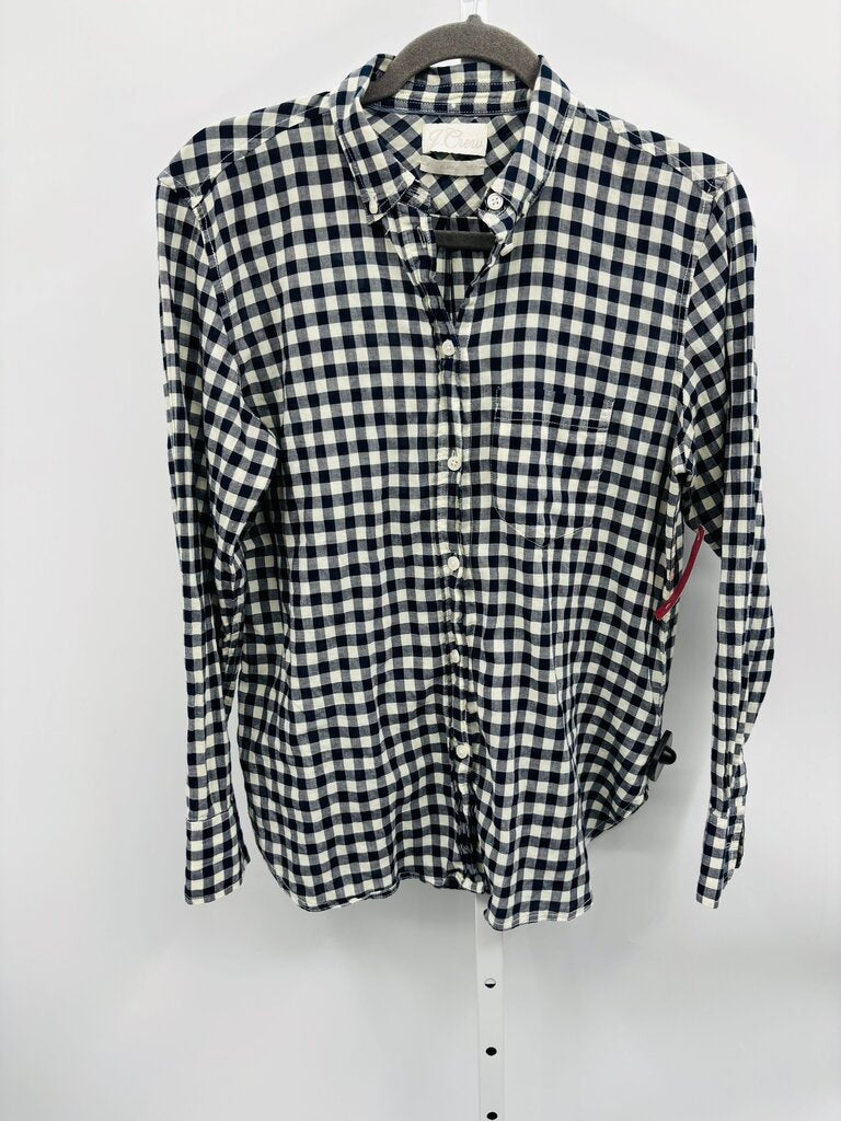 J. Crew Shirt Navy S