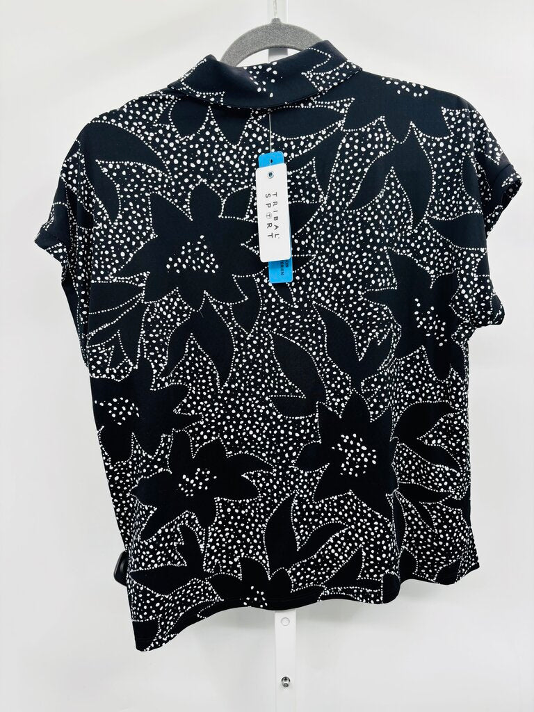 Tribal Active Top Black M