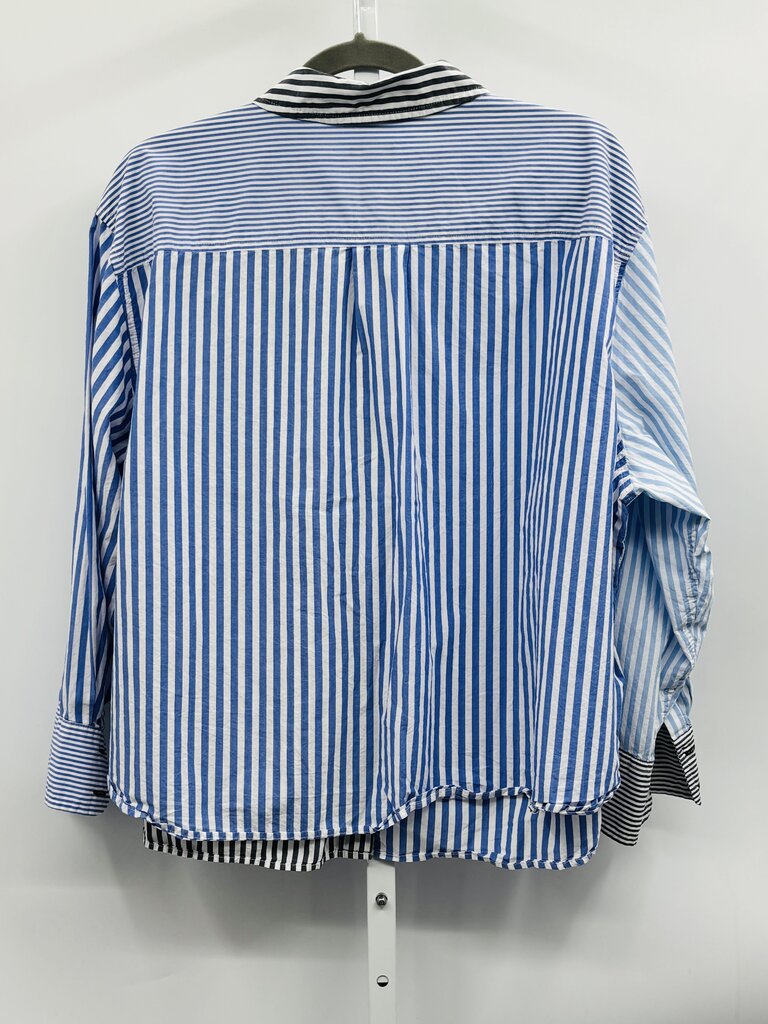Talbots Shirt Plus Blue 2X
