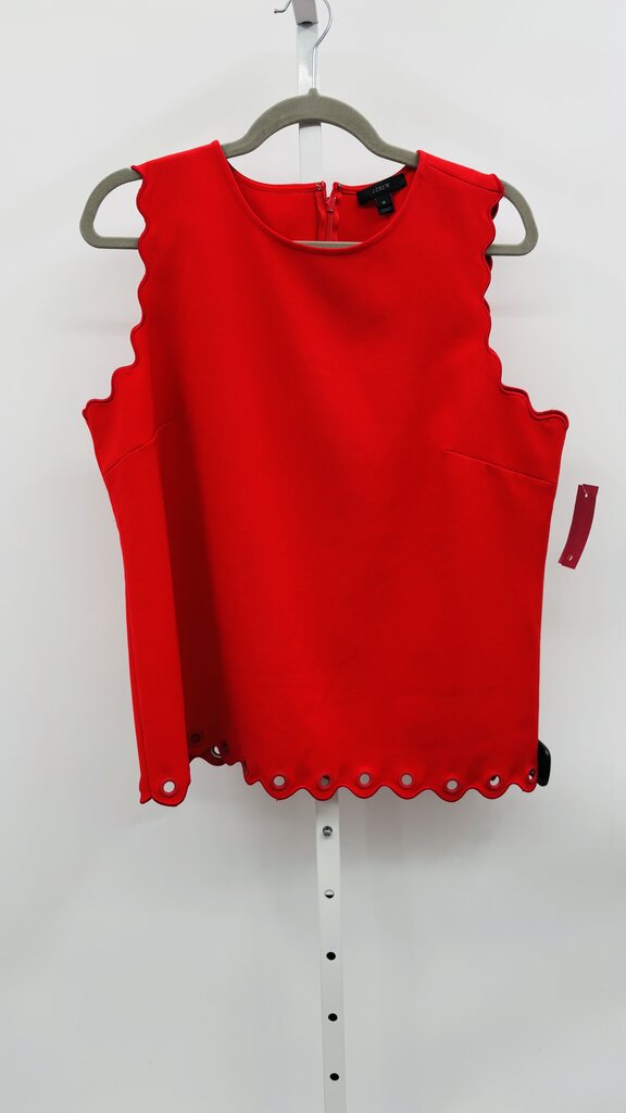 J. Crew Top Red 16