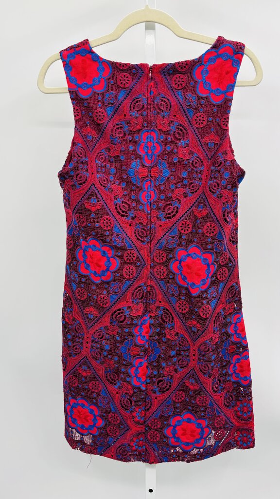 Eva Franco Dress Burgundy 10