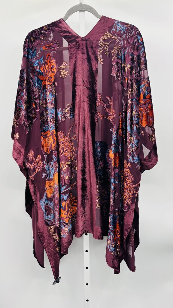 Saachi Kimono Purple OS