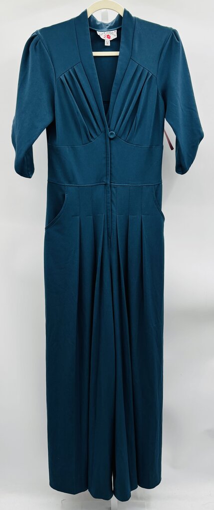 Miss Candyfloss Jumpsuit Teal M