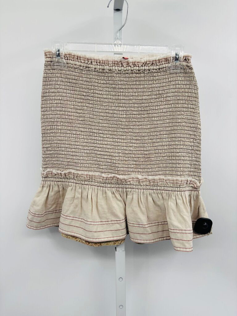 Pilcro Skirt Beige S