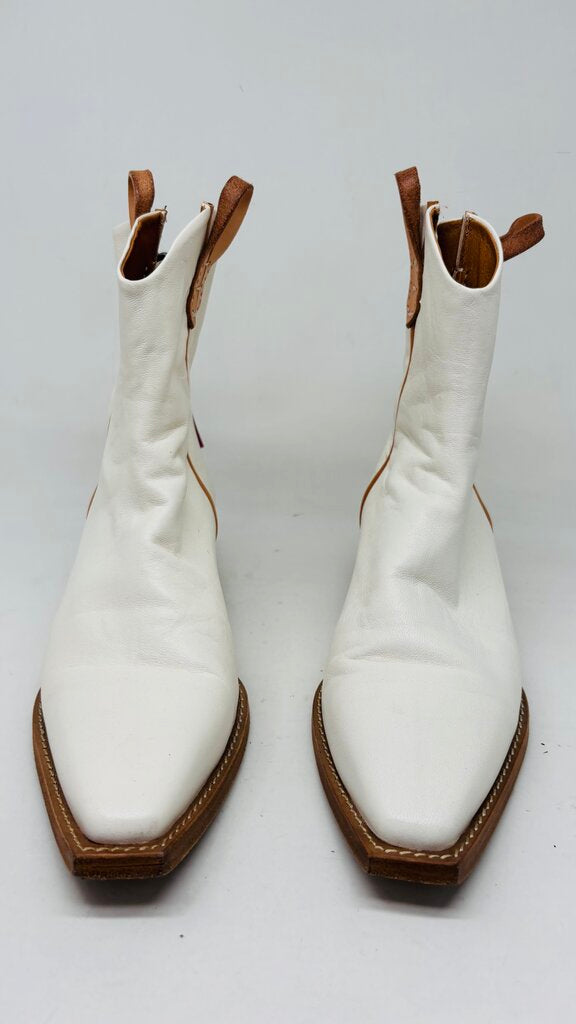 We the Free Cowboy Boots White 9