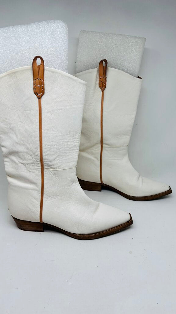 We the Free Cowboy Boots White 9