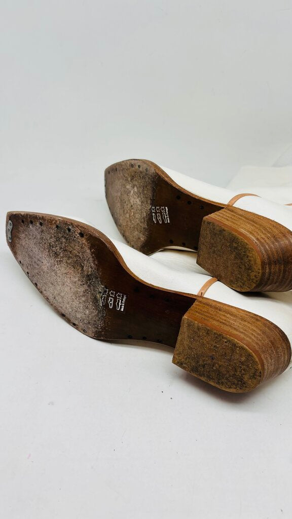We the Free Cowboy Boots White 9