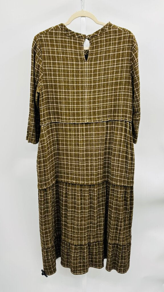 Poetry Maxi Dress Green 10