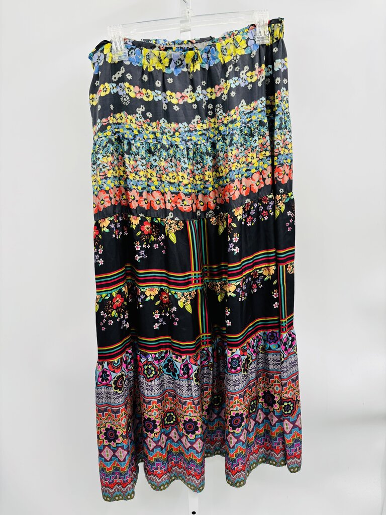 Johnny Was Skirt Maxi Multi M