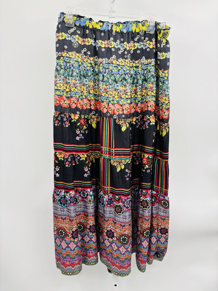 Johnny Was Skirt Maxi Multi M