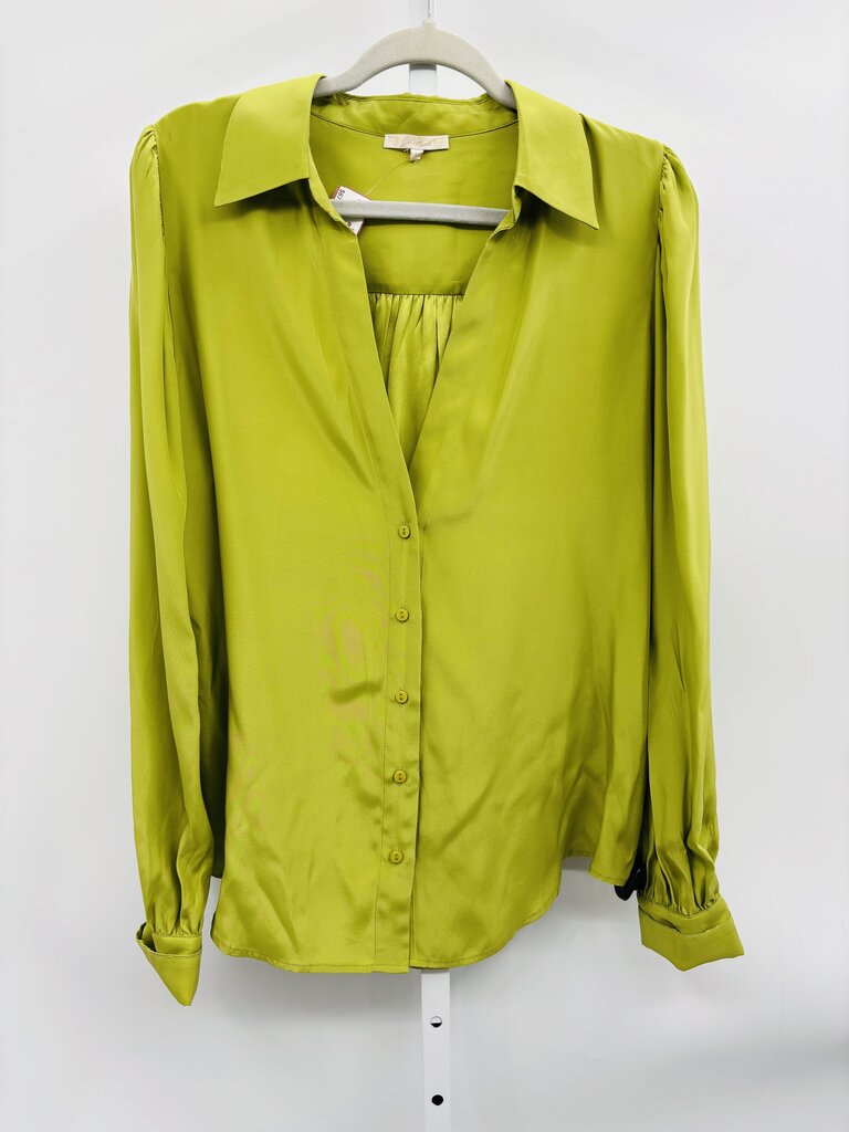 Gold Hawk Blouse Green L