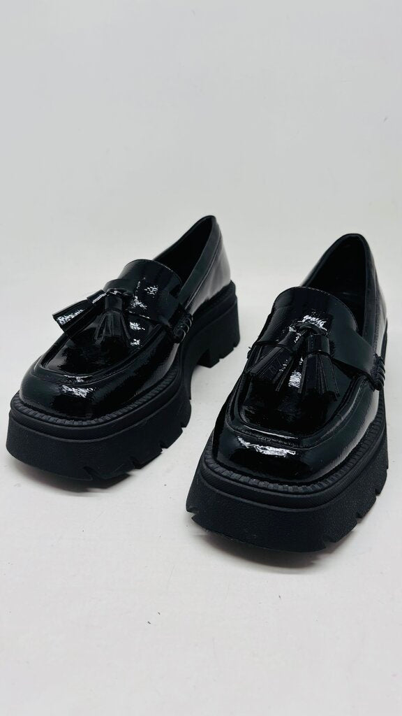 Zara Loafers Black 7.5