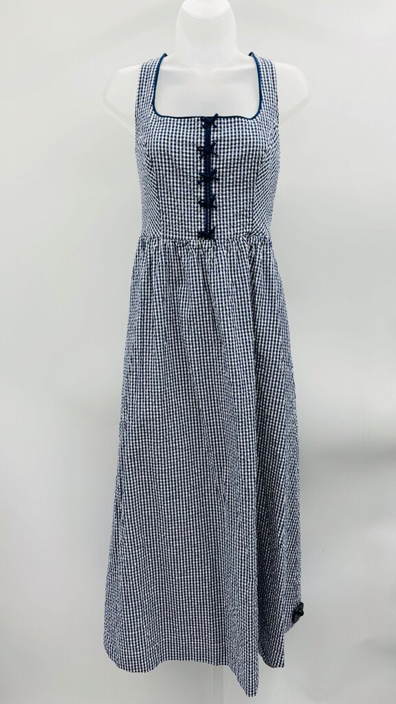 Caroline Constas Maxi Dress Navy S