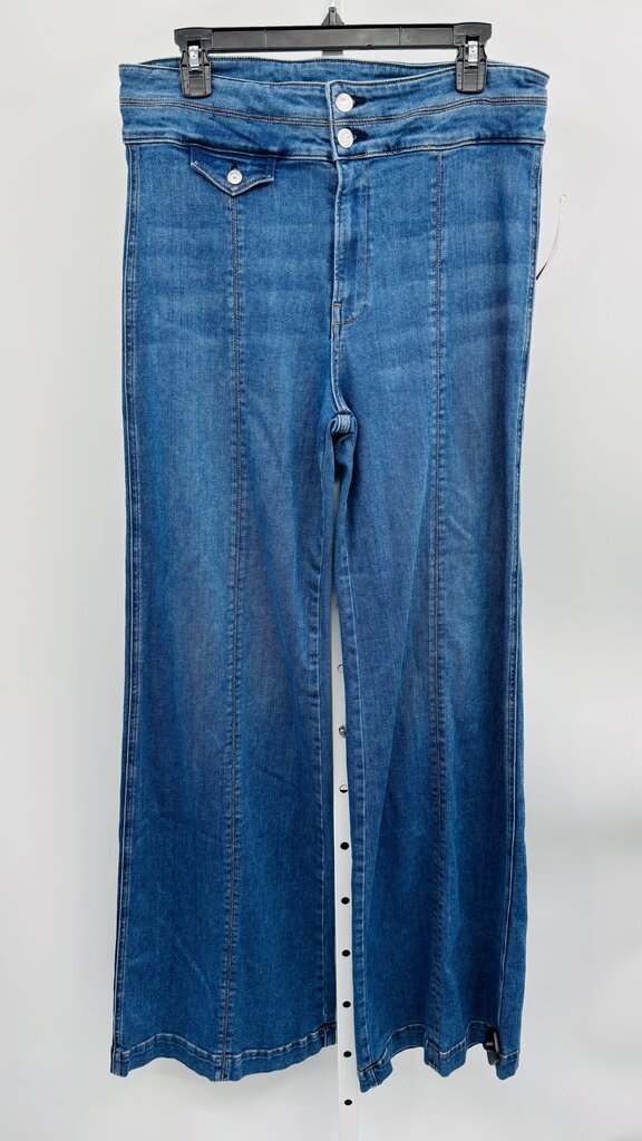 Veronica Beard Jeans Wide Leg Denim 14