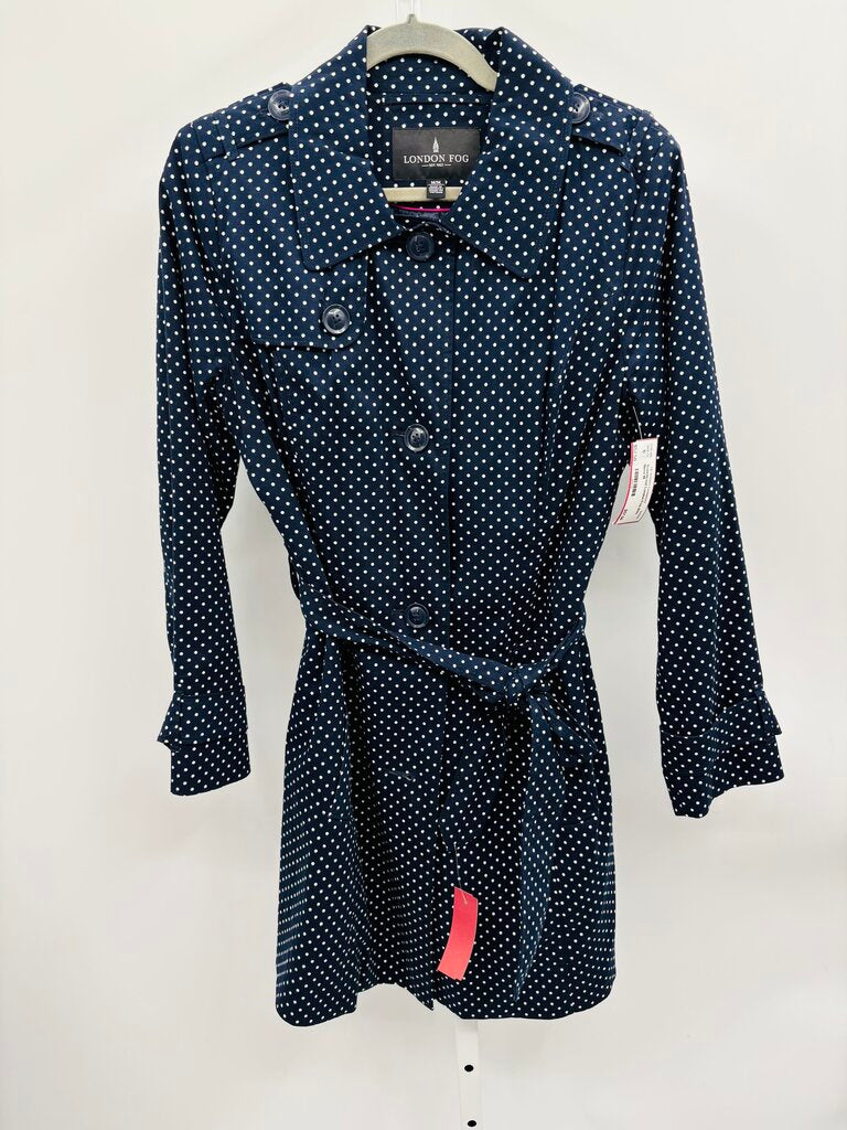London Fog Trenchcoat Navy M