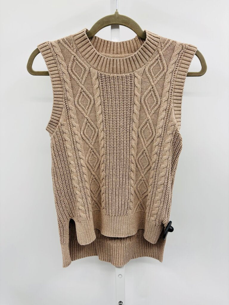 J: Joie Sweater Vest Taupe S