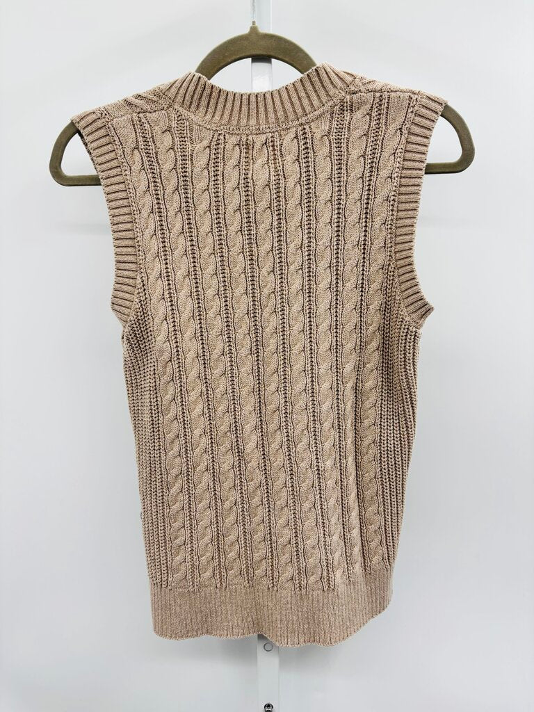 J: Joie Sweater Vest Taupe S
