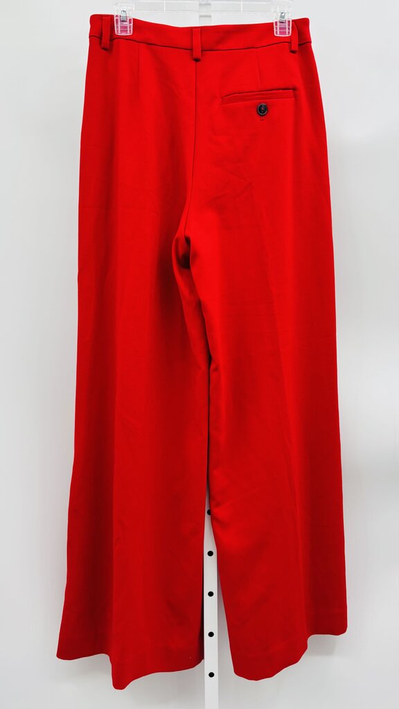 Maeve Pants Wide Leg Red 8